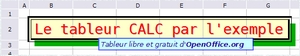 Tutoriel Calc Open Office