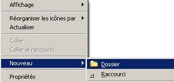 Créer un dossier