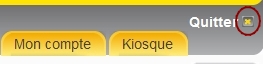 fermer la messagerie