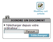 joindre un document dans SPIP